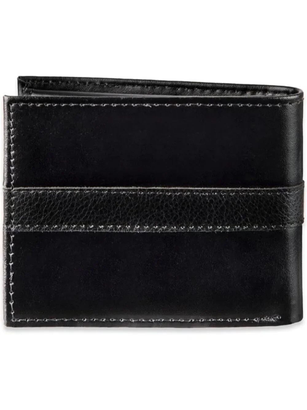 Tommy Hilfiger Bifold Wallet Leather Orson RFID with Removable Passcase - NEW